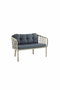 Hanah Home Conjunto de Jardín Manolya - Gris oscuro
